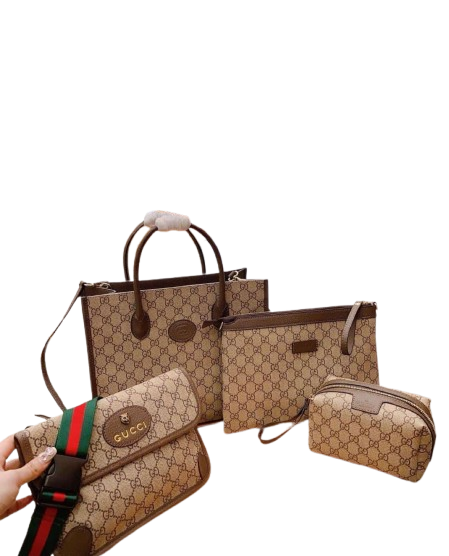 Gucci’s signature GG Supreme canvas