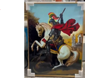 Ogou Feray - St. George Framed Art