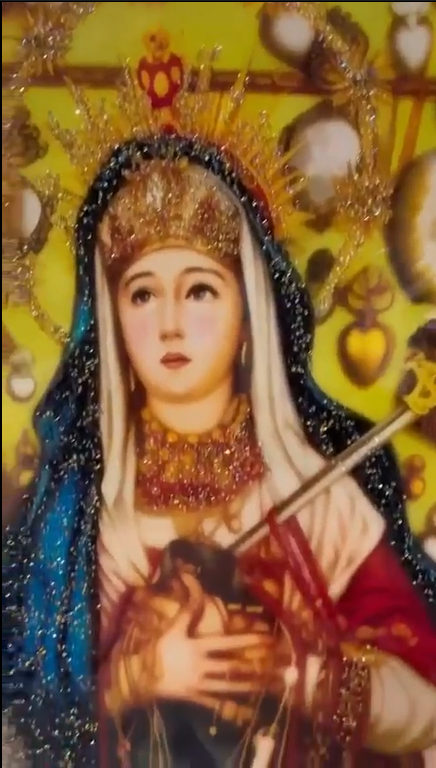 Erzuli Freda - Saint Philomena Framed Art