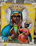Ezili Dantor – The Divine Mother & Protector – Traditional Black Madonna Art
