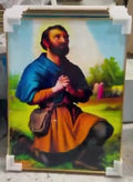 Kouzin Zaka (Azaka) – Spirit of the Harvest & Prosperity – Syncretic Saint Isidore Art
