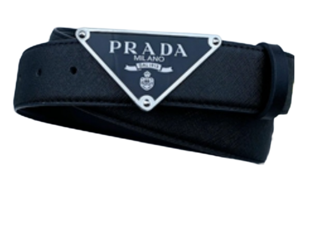 Prada Saffiano Leather Belt