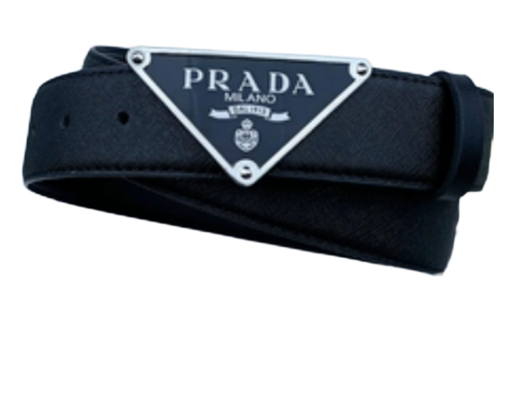 Prada Saffiano Leather Belt