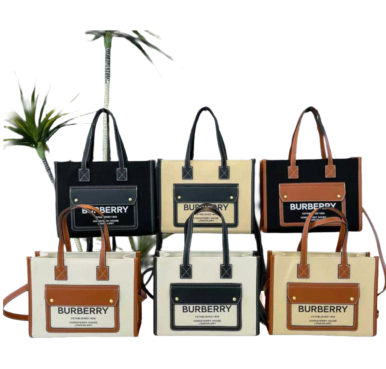 Burberry Freya Tote bags