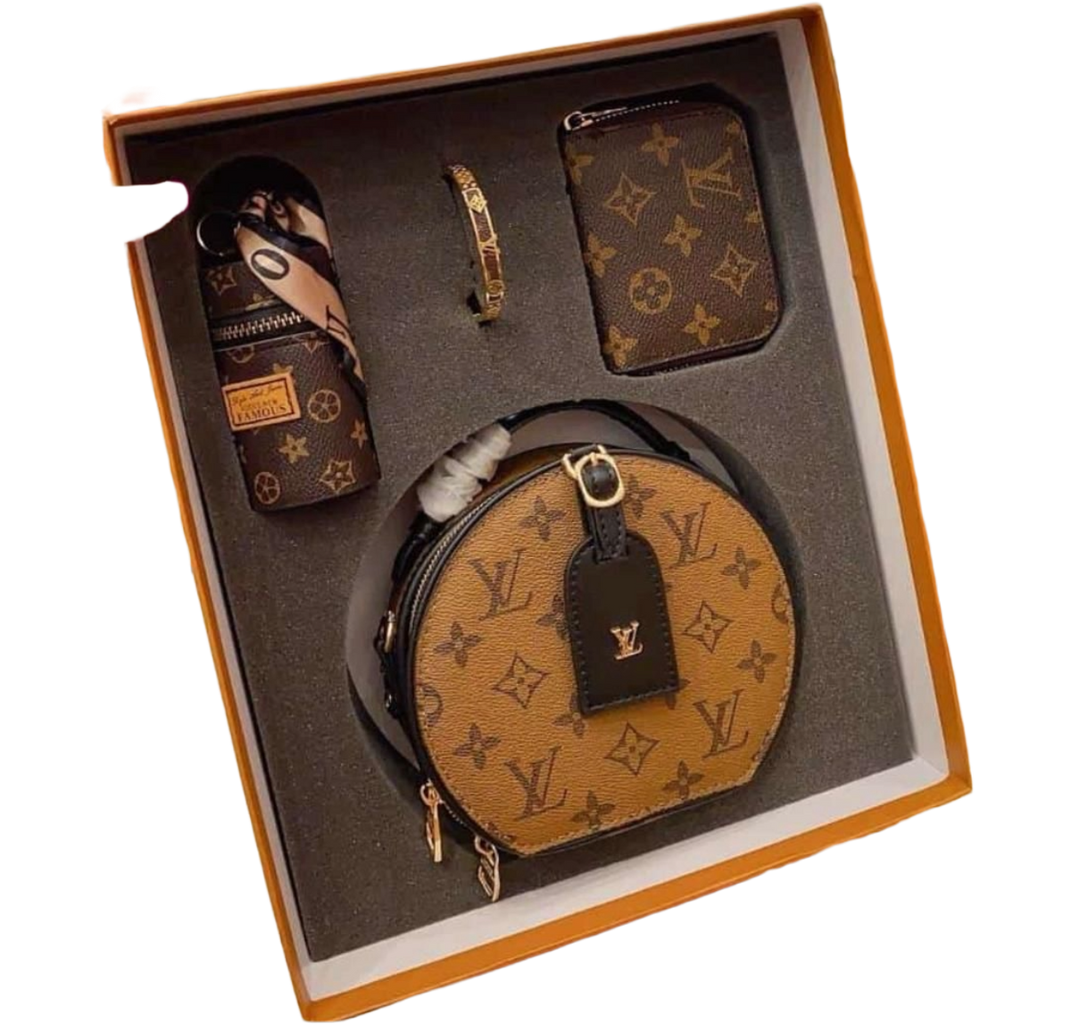 Louis Vuitton Mini Boite Chapeau - Brown