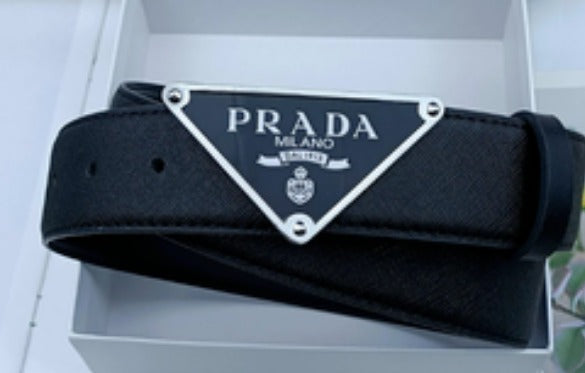 Prada Saffiano Leather Belt
