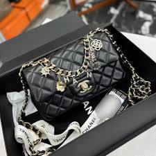 Chanel 21C Coco Charms Mini Rectangular Flap Bag