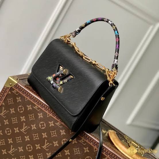 Louis Vuitton x Takashi Murakami Twist MM Slim handbag - Black