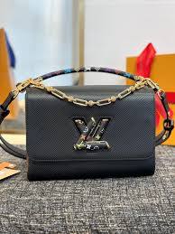 Louis Vuitton x Takashi Murakami Twist MM Slim handbag - Black