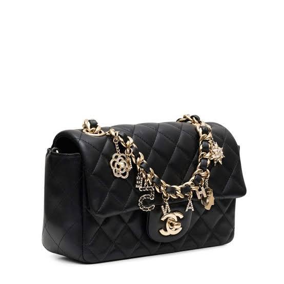 Chanel 21C Coco Charms Mini Rectangular Flap Bag