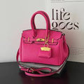Mini Kelly-style handbags - Pink