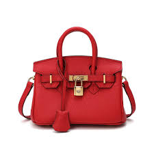 Mini Kelly-style handbags