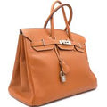 Mini Kelly-style handbags - Orange