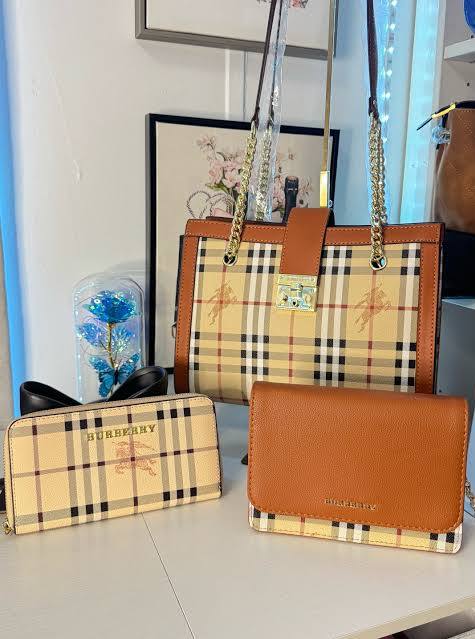 Burberry’s iconic Vintage Check Brown