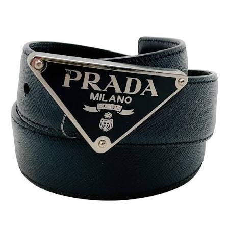 Prada Saffiano Leather Belt