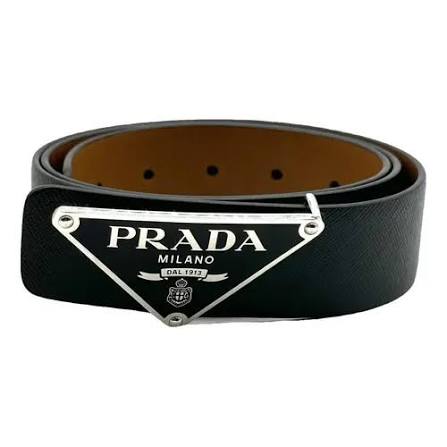 Prada Saffiano Leather Belt