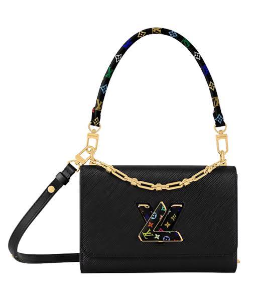 Louis Vuitton x Takashi Murakami Twist MM Slim handbag - Black