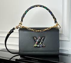 Louis Vuitton x Takashi Murakami Twist MM Slim handbag - Black