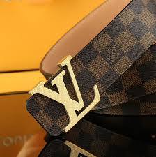 Louis Vuitton Belt and a bi-fold wallet