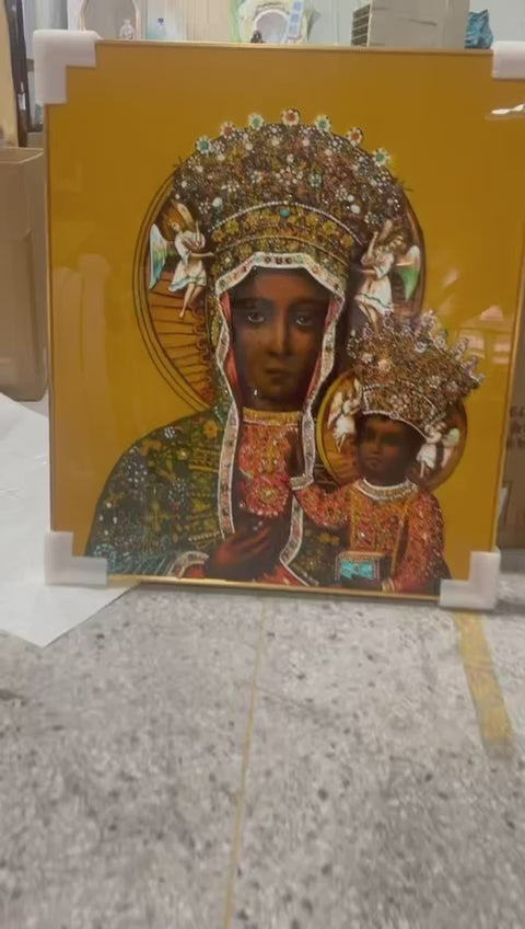 Ezili Mapyang (Ezili Dantor) – The Fierce Protector – Syncretic Black Madonna Art