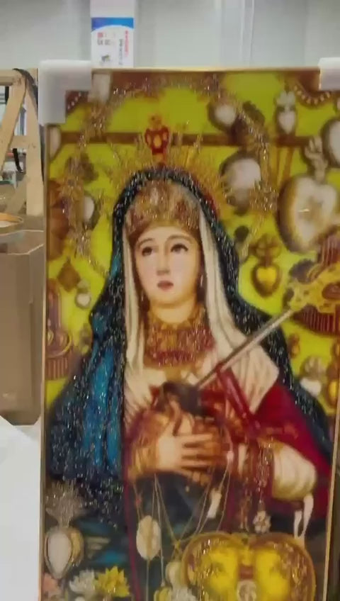 Erzuli Freda - Saint Philomena Framed Art