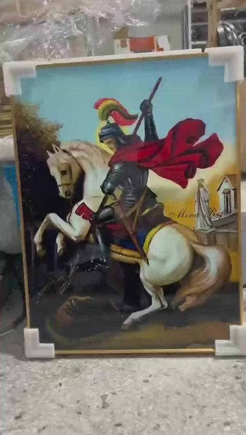Ogou Feray - St. George Framed Art