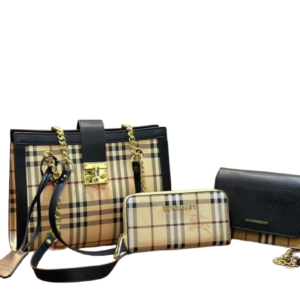 Burberry bags and a wallet