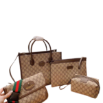 Gucci’s signature GG Supreme canvas