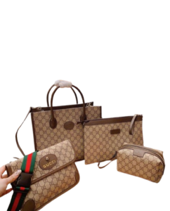 Gucci’s signature GG Supreme canvas