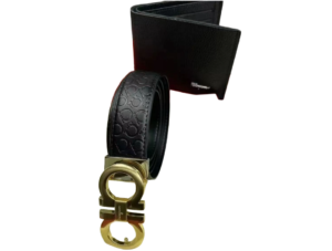 Salvatore Ferragamo Belt and Wallet