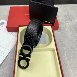 Salvatore Ferragamo Belt and Wallet