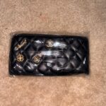 Chanel Black Zippy Lucky Charms Quilted Long Wallet