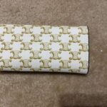 Celine Large Wallet in Triomphe Canvas